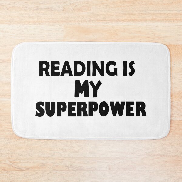 Item preview, Reading Is My Superpower , Funny Simple Text Black And White Font  designed and sold by Every Pet  Shirts.