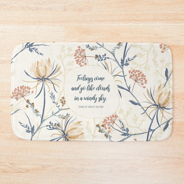 Item preview, Feelings come and go like clouds in a windy sky. - Thich Nhat Hanh designed and sold by StudioCitrine.