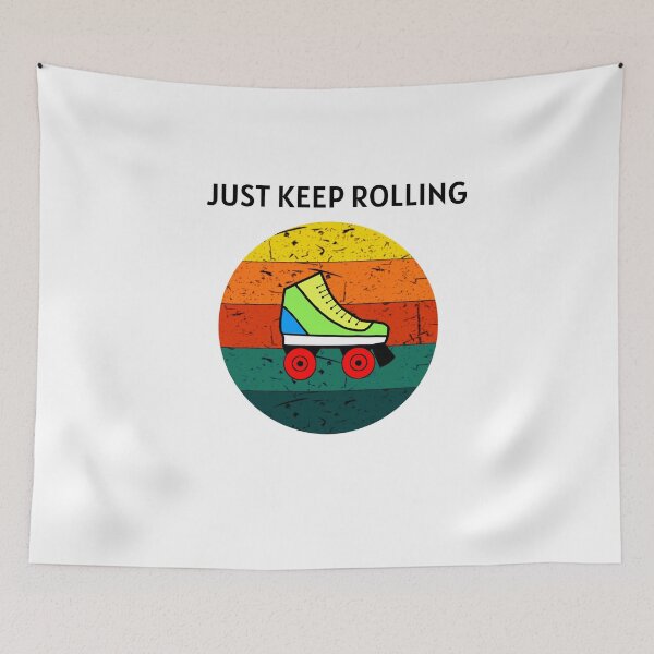 Item preview, Just Keep Rolling RollerSkate  designed and sold by Minnesnowta.