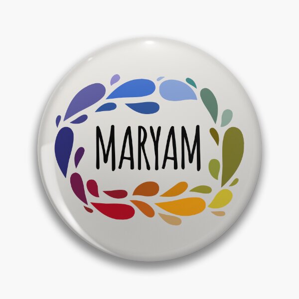 Item preview, Maryam Name Cute Colorful Gift Named Maryam designed and sold by kindxinn.