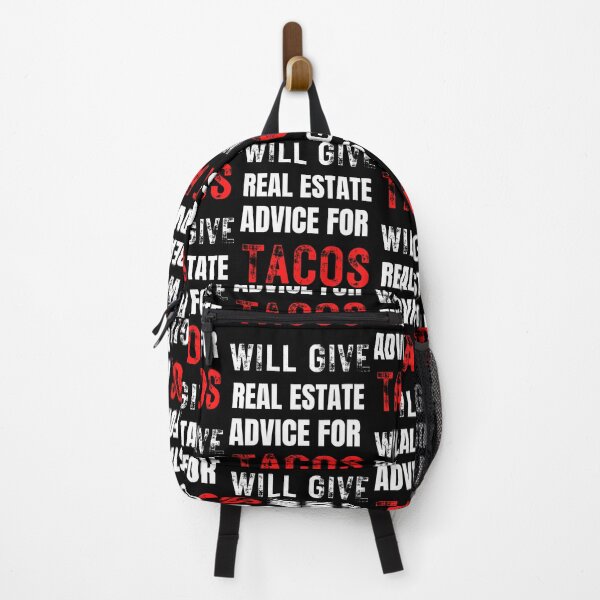 Item preview, Will Give Real Estate Advice For Tacos designed and sold by Tamas Das.