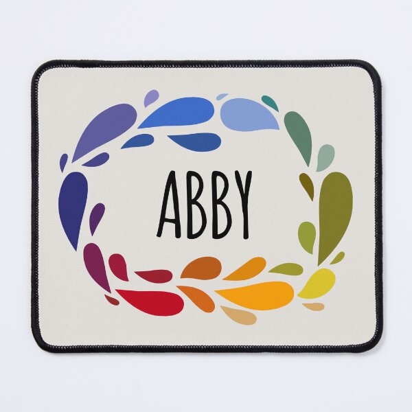 Item preview, Abby Name Cute Colorful Gift Named Abby designed and sold by kindxinn.