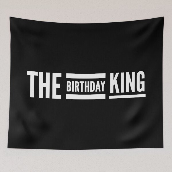 Item preview, The Birthday King designed and sold by texteestore.