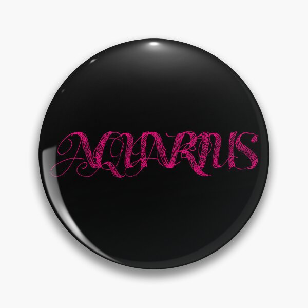 Item preview, Aquarius - lettering designed and sold by MelArt90.