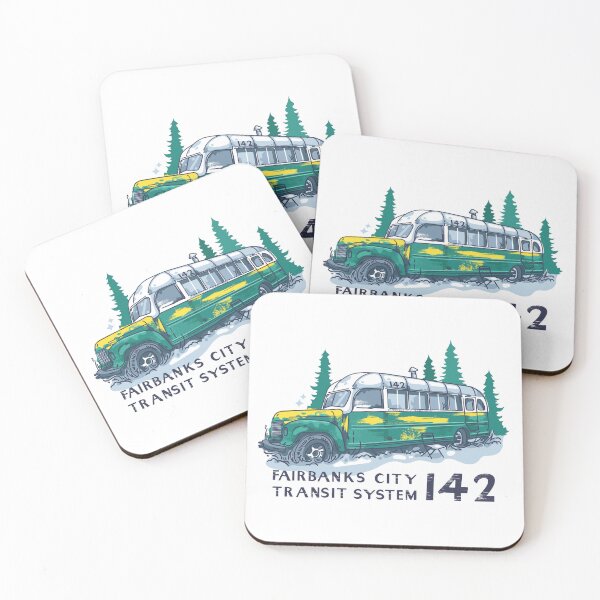 Item preview, Fairbanks City Transit System 142 Magic Bus Dark Text designed and sold by grafikis.