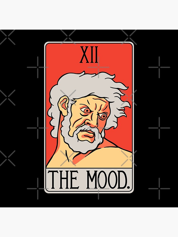 Pointer sorg Hårdhed The Mood Tarot Card - Moody Greek God" Art Board Print for Sale by  isstgeschichte | Redbubble