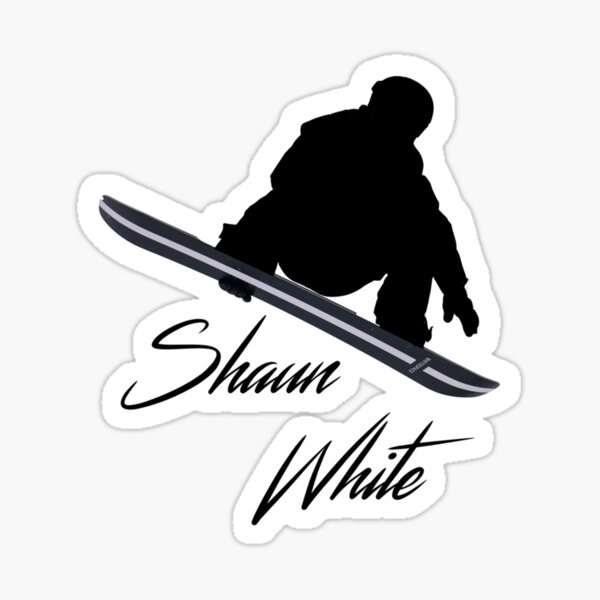 BURTON snowboards Sticker Diecut Set 2 Total Snowboarding Snow Shawn White 