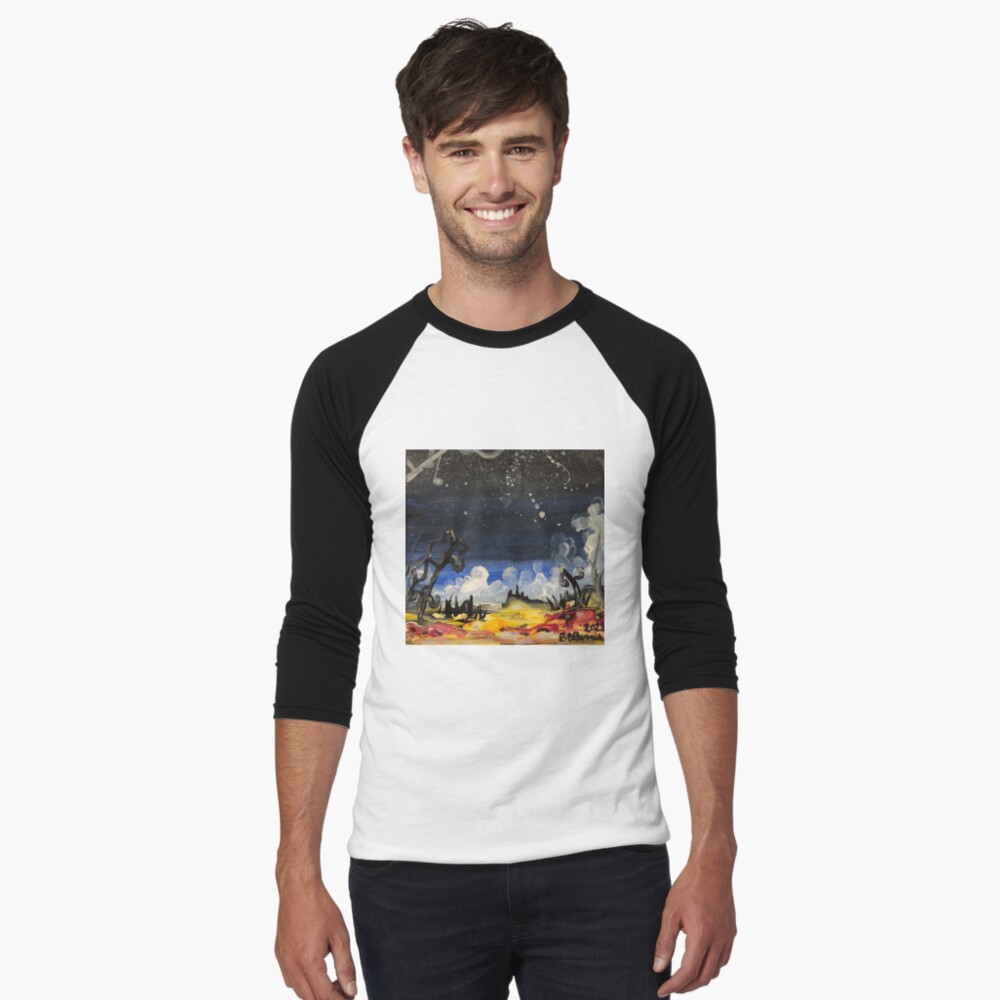 Item preview, Baseball ¾ Sleeve T-Shirt designed and sold by bevmostic.