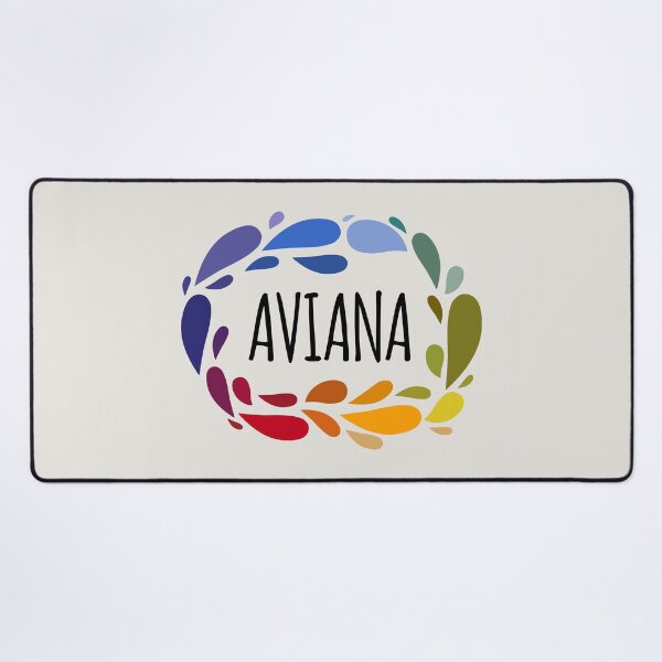 Item preview, Aviana Name Cute Colorful Gift Named Aviana designed and sold by kindxinn.