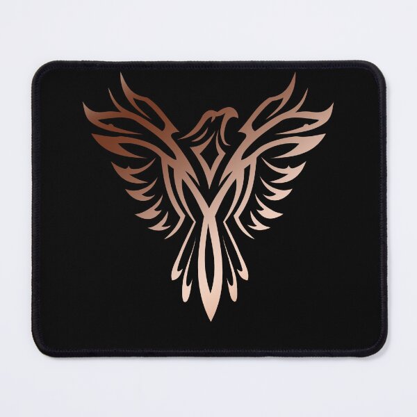 Item preview, Phoenix Mythical Bird Rise From The Ashes Vintage Retro Copper Flame Design  designed and sold by kurnow.
