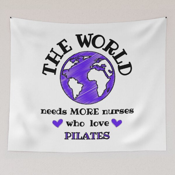 Item preview, The world needs more nurses who love pilates designed and sold by TheGreenGoat.