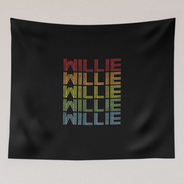 Item preview, Willie Name T Shirt - Willie Vintage Retro Willie Name Gift Item Tee designed and sold by chezeva.