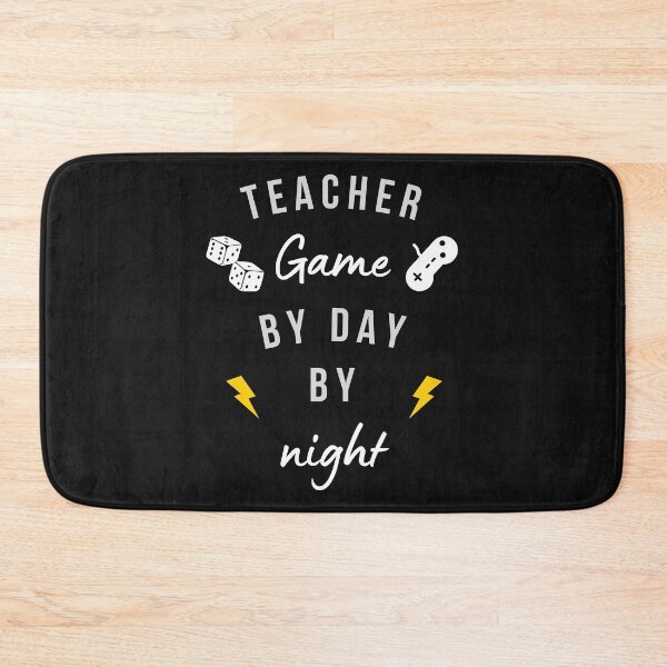 Item preview, teacher by day gamer by night,family games for game night designed and sold by PrixSympa.