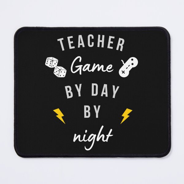 Item preview, teacher by day gamer by night,family games for game night designed and sold by PrixSympa.