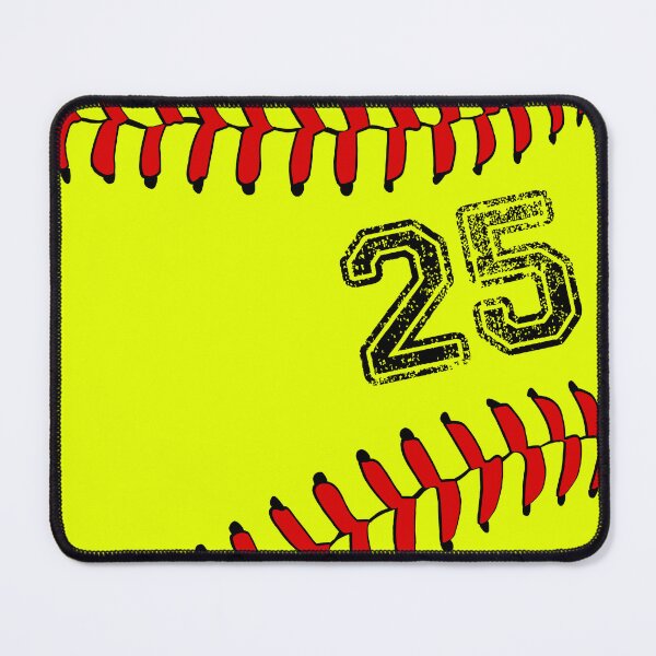 Item preview, Softball ball number 25, twenty five designed and sold by TheCultStuff.