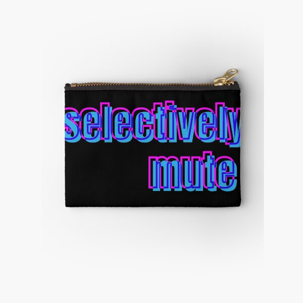 Item preview, Selectively Mute designed and sold by ShopiDentistry.