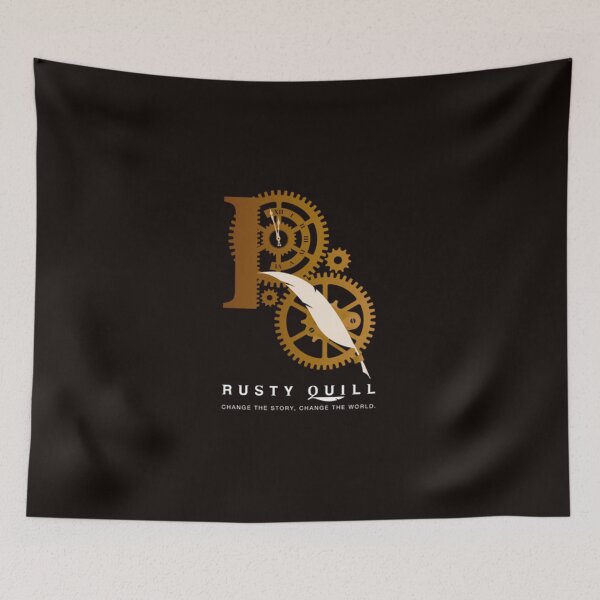 Item preview, Rusty Quill LogoSlogan (Light) Classic T-Shirt designed and sold by ChristianDucker.