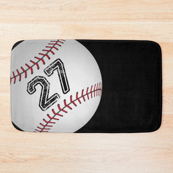 Item preview, Baseball ball number 27, twenty seven designed and sold by TheCultStuff.