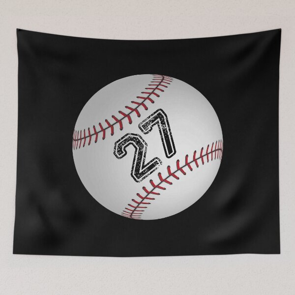 Item preview, Baseball ball number 27, twenty seven designed and sold by TheCultStuff.