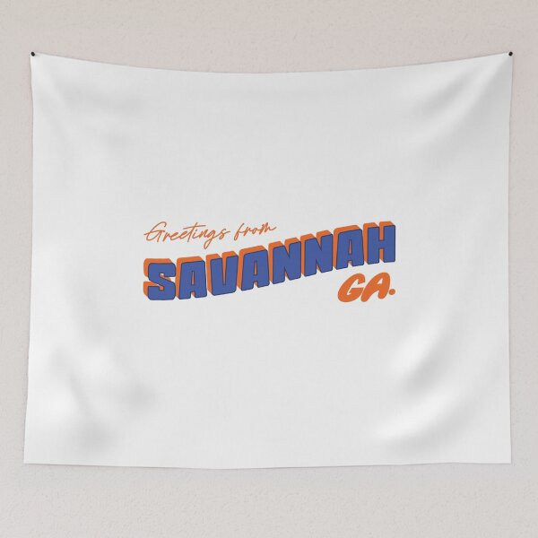 Item preview, Greetings From Savannah Georgia  designed and sold by The Junto Shop.