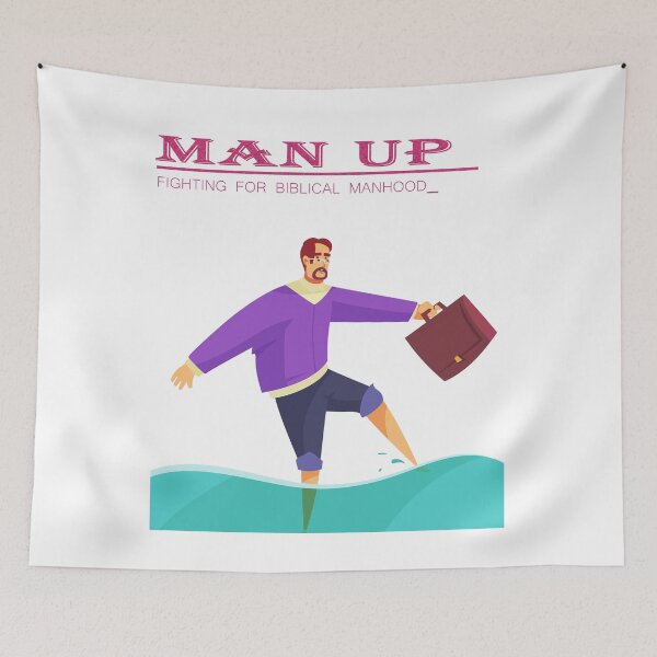 Item preview, Man UP Act Like Men designed and sold by Saif6X.