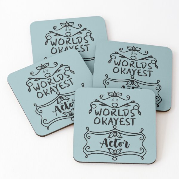 Item preview, Worlds Okayest Actor - Funny Actor Quote Gift Idea For Men and Womens designed and sold by Mmmm3344.