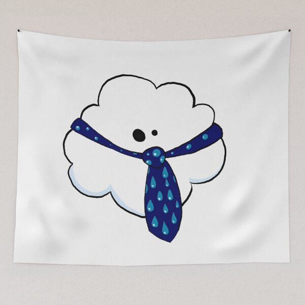 Item preview, Fluffy Cloud Wearing a Tie designed and sold by hyperdogg.