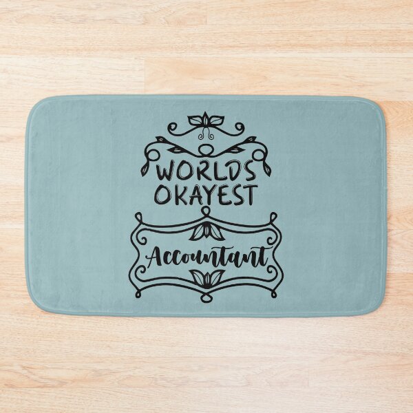Item preview, Worlds Okayest Accountant - Funny Accountant Quote Gift Idea For Men and Womens designed and sold by Mmmm3344.