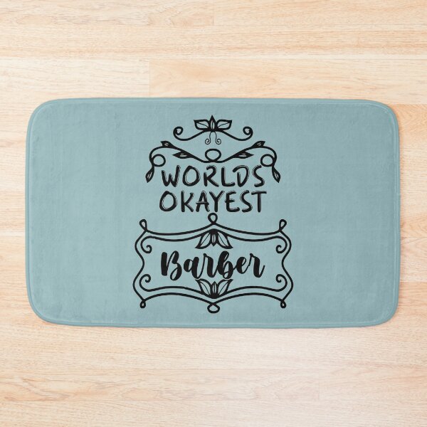 Item preview, Worlds Okayest Barber - Funny Barber Quote Gift Idea For Men and Womens designed and sold by Mmmm3344.