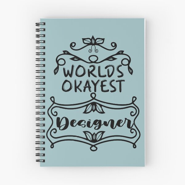 Item preview, Worlds Okayest Designer - Funny Designer Quote Gift Idea For Men and Womens designed and sold by Mmmm3344.