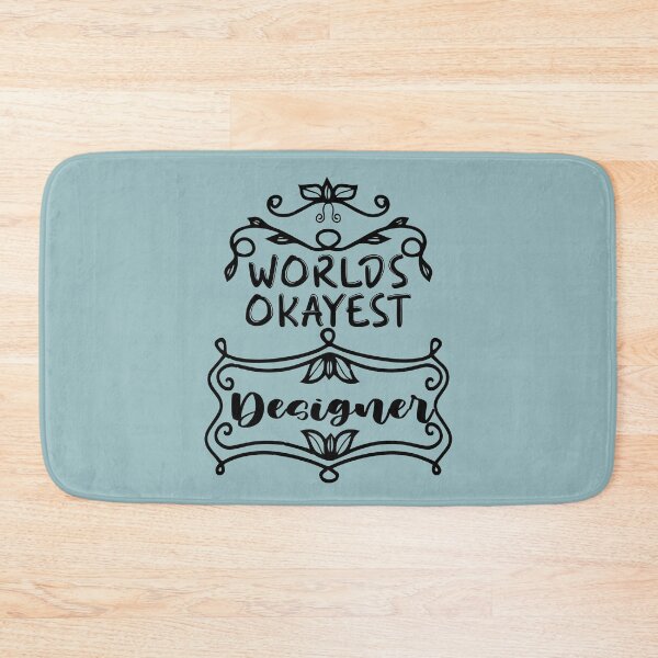 Item preview, Worlds Okayest Designer - Funny Designer Quote Gift Idea For Men and Womens designed and sold by Mmmm3344.