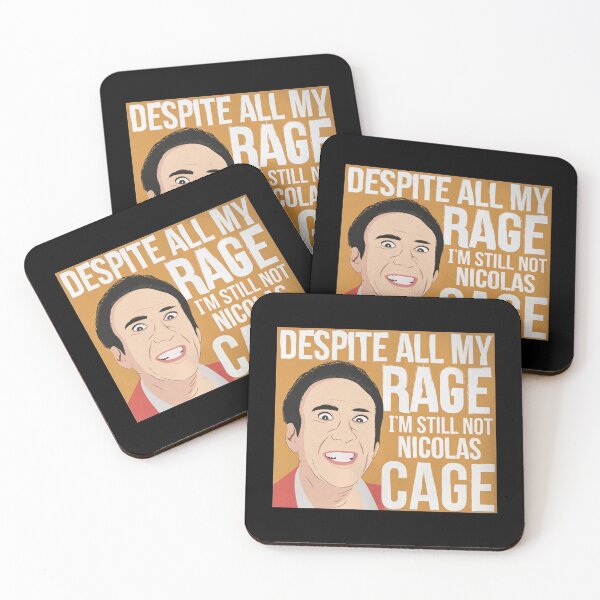 Item preview, Despite My Rage, I'm Still Not Nicolas Cage , John Travolta , Nicolas cage, face off, nic cage, weird, wickerman , Nicolas Cage Face , Cage Face , Cage, nicolas , con air , Olivia Newton John designed and sold by lkhjfgyvbj.