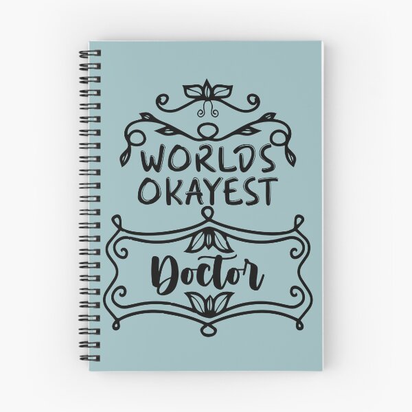 Item preview, Worlds Okayest Doctor - Funny Doctor Quote Gift Idea For Men and Womens designed and sold by Mmmm3344.