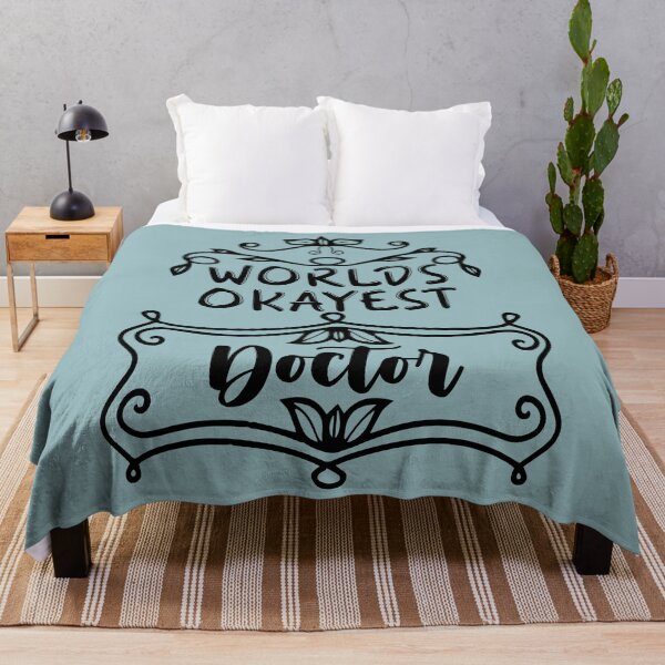 Item preview, Worlds Okayest Doctor - Funny Doctor Quote Gift Idea For Men and Womens designed and sold by Mmmm3344.