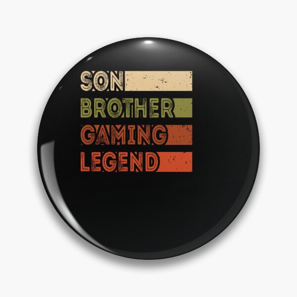 Item preview, Son Brother Gaming Legend Gamer Gifts designed and sold by 3colors3.