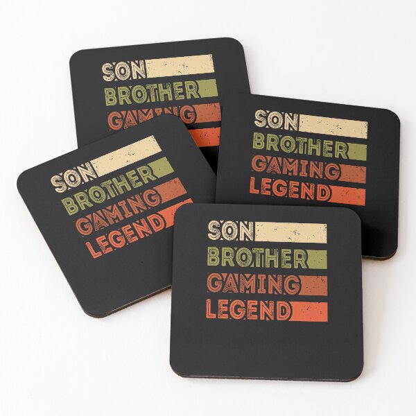 Item preview, Son Brother Gaming Legend Gamer Gifts designed and sold by 3colors3.