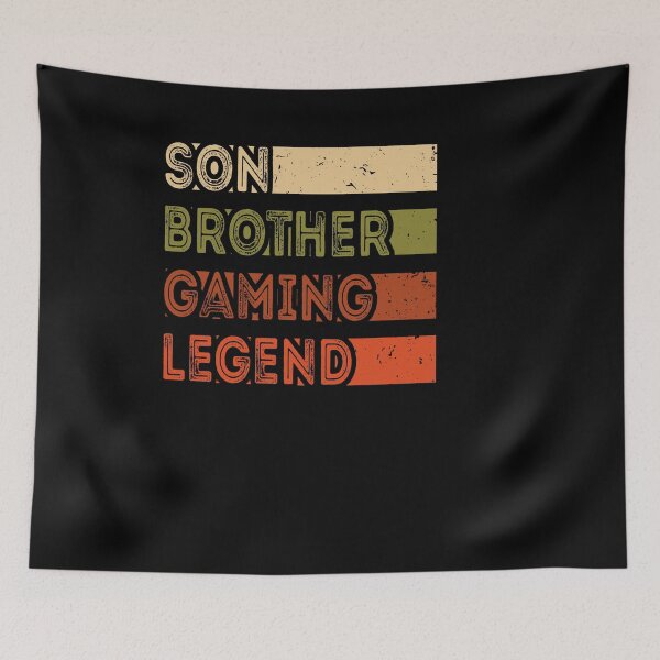 Item preview, Son Brother Gaming Legend Gamer Gifts designed and sold by 3colors3.