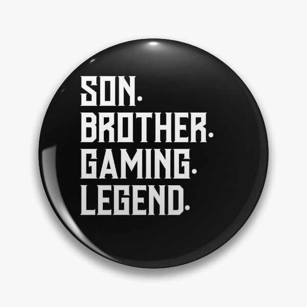 Item preview, Son Brother Gaming Legend Gamer Gifts designed and sold by 3colors3.