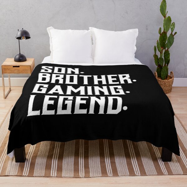 Item preview, Son Brother Gaming Legend Gamer Gifts designed and sold by 3colors3.