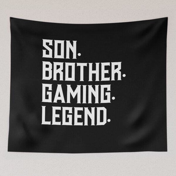 Item preview, Son Brother Gaming Legend Gamer Gifts designed and sold by 3colors3.