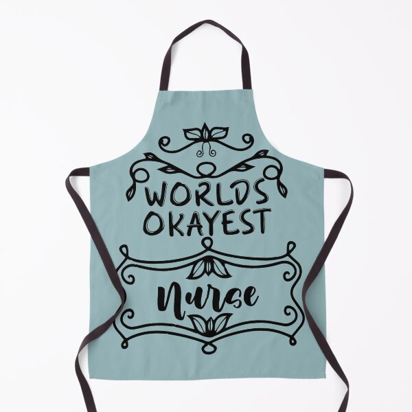 Item preview, Worlds Okayest Nurse - Funny Nurse Quote Gift Idea For Men and Womens designed and sold by Mmmm3344.