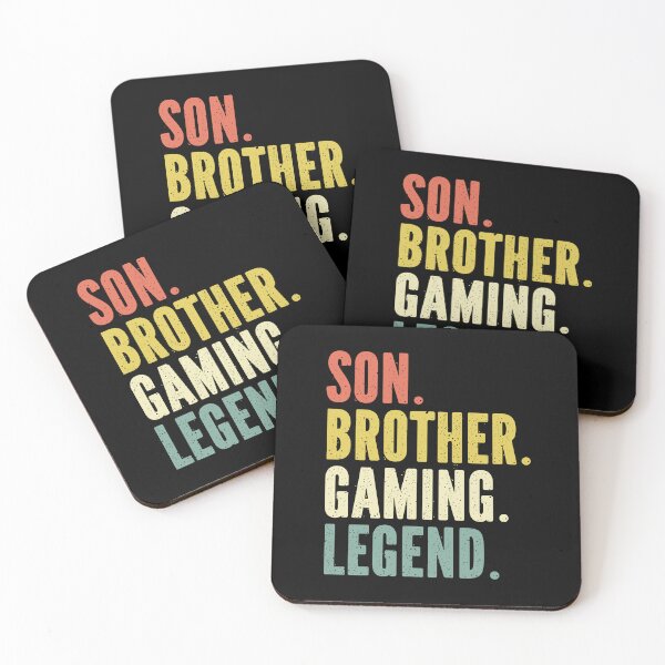 Item preview, Son Brother Gaming Legend Gamer Gifts designed and sold by 3colors3.