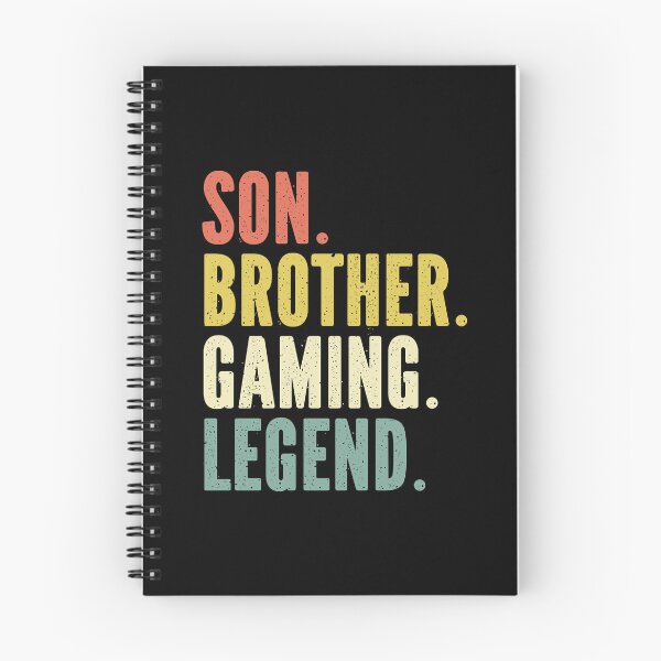 Item preview, Son Brother Gaming Legend Gamer Gifts designed and sold by 3colors3.