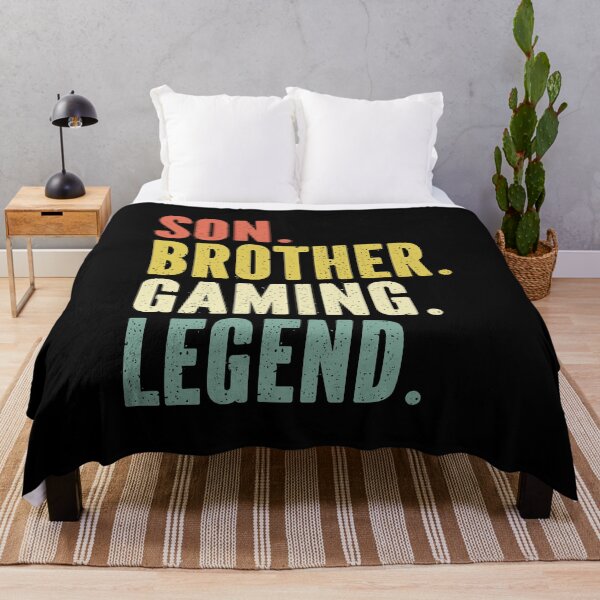 Item preview, Son Brother Gaming Legend Gamer Gifts designed and sold by 3colors3.