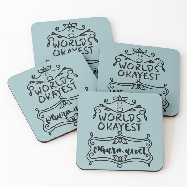 Item preview, Worlds Okayest Pharmacist - Funny Pharmacist Quote Gift Idea For Men and Womens designed and sold by Mmmm3344.