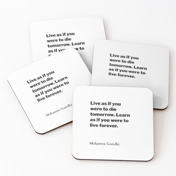 Item preview, Great words of Ghandi designed and sold by HumanQuoteLand.