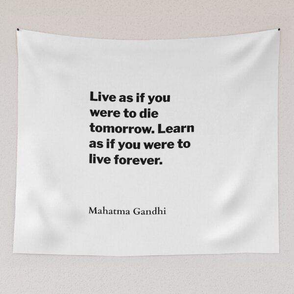 Item preview, Great words of Ghandi designed and sold by HumanQuoteLand.