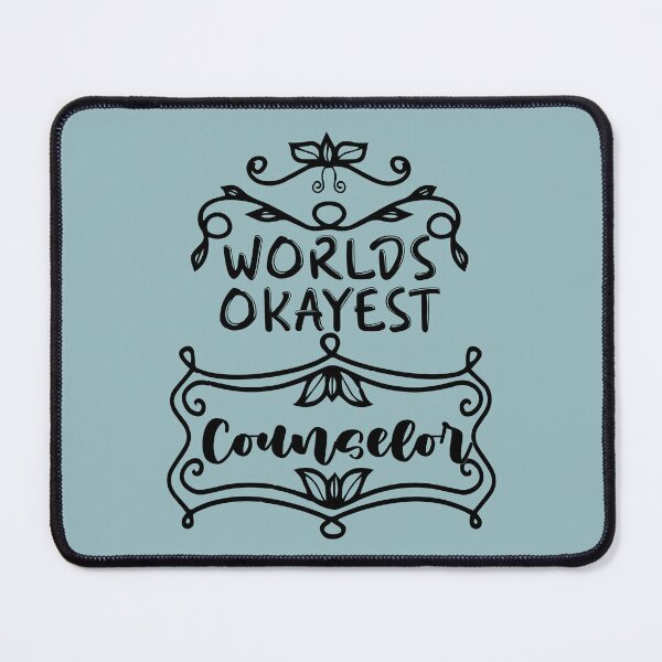 Item preview, Worlds Okayest Counselor - Funny Counselor Quote Gift Idea For Men and Womens designed and sold by Mmmm3344.