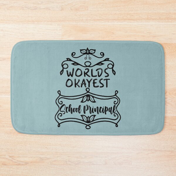 Item preview, Worlds Okayest School Principal - Funny School Principal Quote Gift Idea For Men and Womens designed and sold by Mmmm3344.