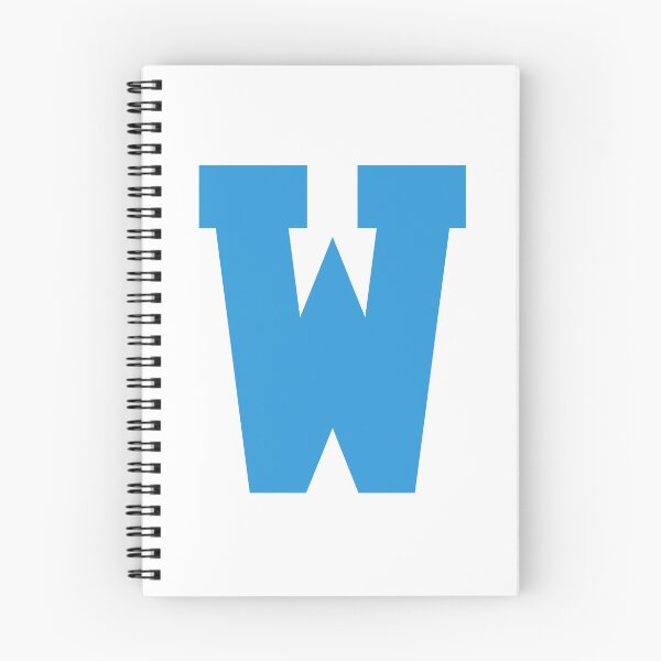 Item preview, Alphabet, Blue W, Sports letter W designed and sold by TheCultStuff.